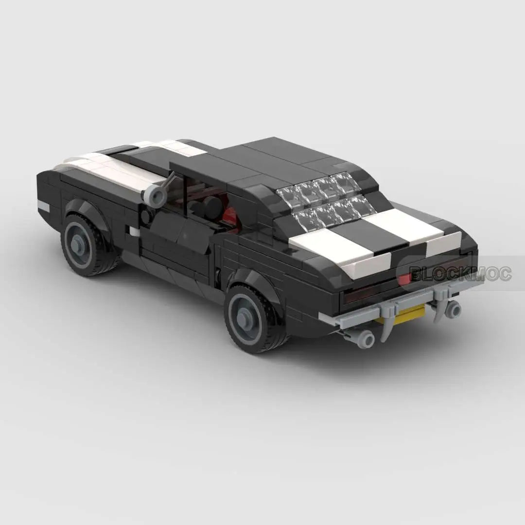 MOC Speed Champions Coupe Sports Car Model Building Blocks Sets Technique Bricks DIY Assembly Kids Toys Gifts