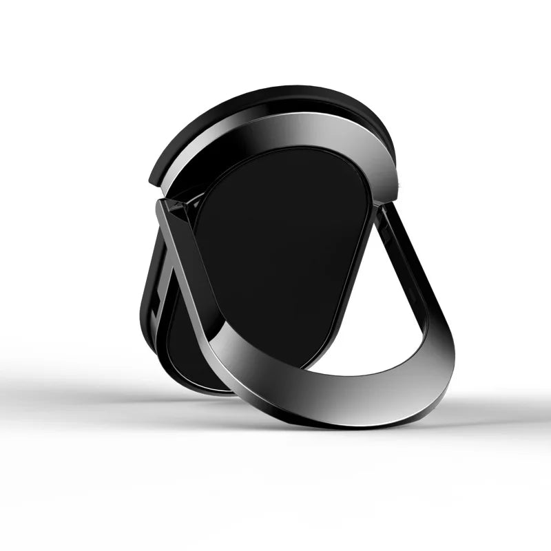 360 Degree Rotate Slim Metal Thin Finger Hand Back Grip Loop Kickstand for iphone Case Magnetic Cell Phone Ring Holder Stand