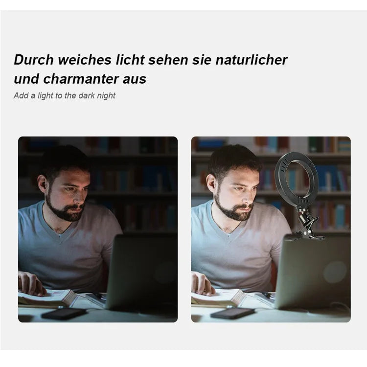 Best Ring Light for Zoom Calls and Self Broadcasting Small Photographic Lighting for Streaming Zoom Call