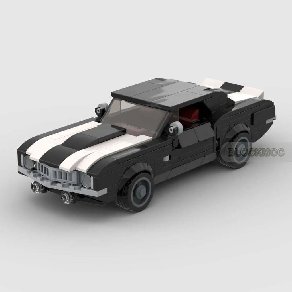 MOC Speed Champions Coupe Sports Car Model Building Blocks Sets Technique Bricks DIY Assembly Kids Toys Gifts