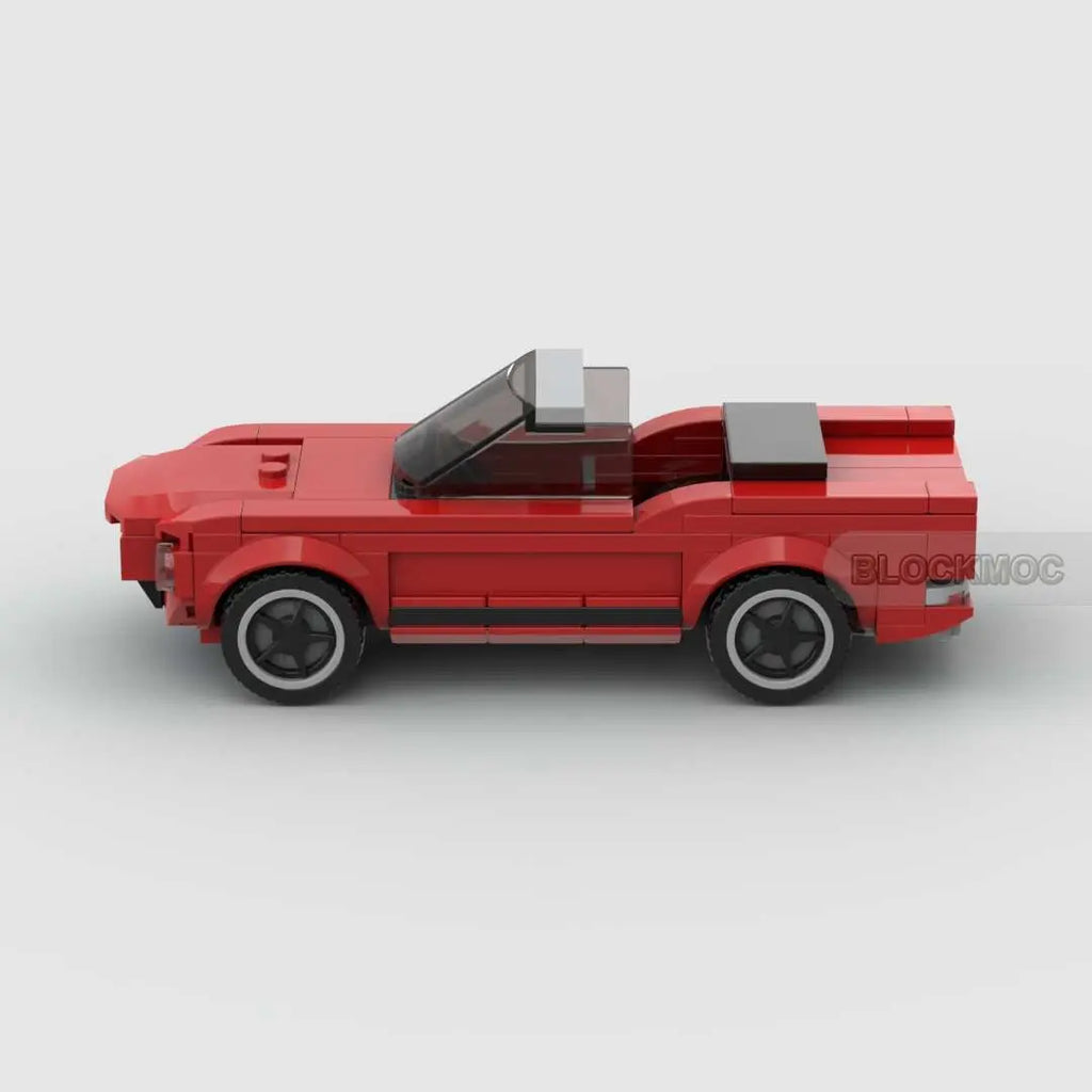 MOC Speed Champions Racing Car Classic City Sports Convertible Sets Building Blocks Vehicle Garage Bricks Kids Toys Super Racers