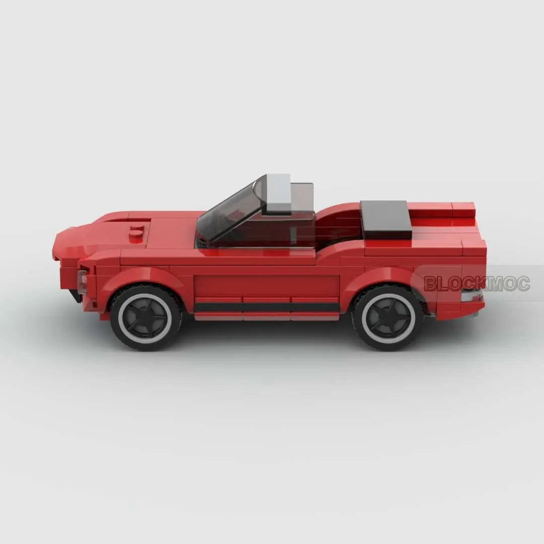 MOC Speed Champions Racing Car Classic City Sports Convertible Sets Building Blocks Vehicle Garage Bricks Kids Toys Super Racers