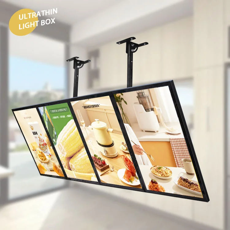 Black A4 A3 Led Art Craft Light Box Tracer Slim Light Pad Portable Led Poster Portable Display Light Box Tablet with Power Cable