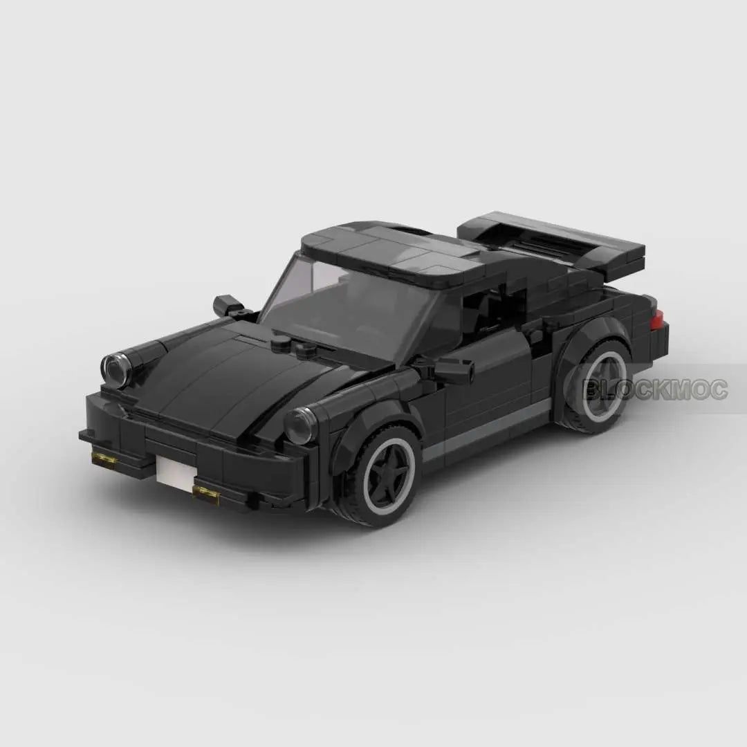 MOC Brick Technical Car Speed Champion Racer Building Block Sports Black Supercar Vehicle Technique Kids Toys Boy Birthday Gift