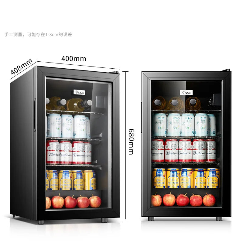 6 Bottles Electronic Small Wine Cooler Single Zone Wine Chiller 13l Hot Sell Red Wine Fridge Refrigerator