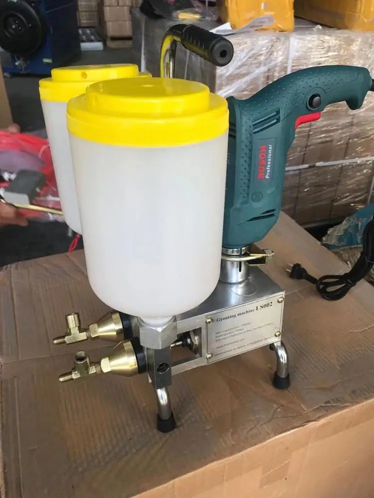 Waterproof 2 Pump Double Injection Pump Boyu 998  Machine High Pressure Grouting Injection Pumping Machine Polyurethane Foam