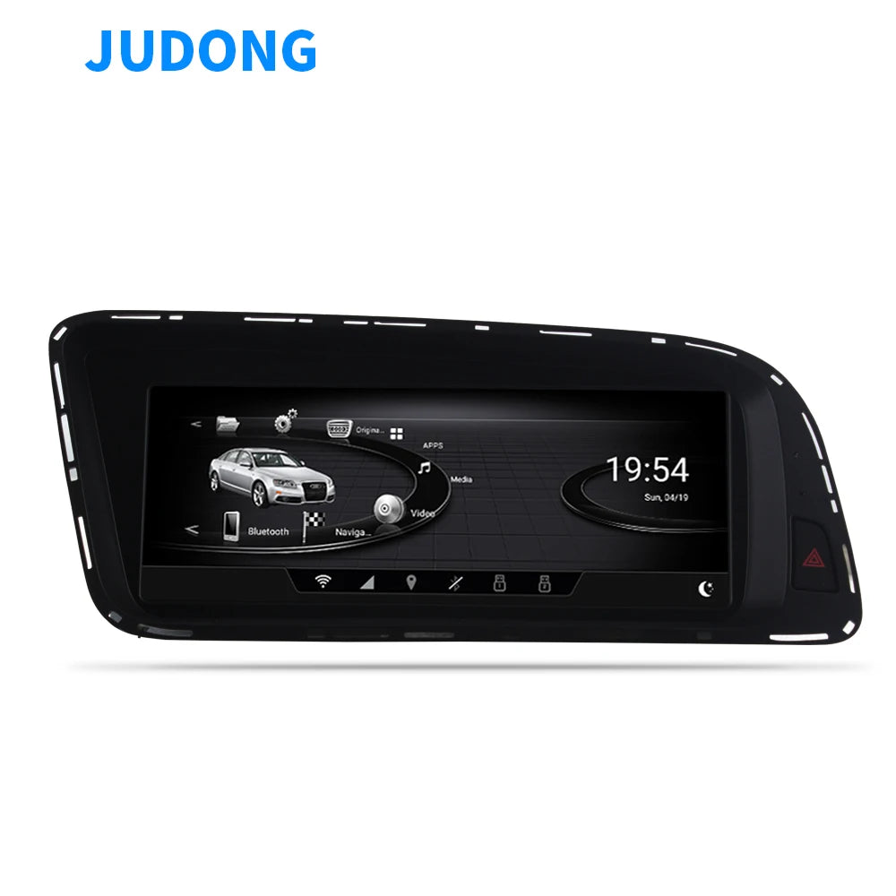 4+64GB Android Touch Screen Car Dvd Stereo Radio Reverse Mirrorring Video Gps Navigation Player Multimedia for Audi Q5 2010 2011