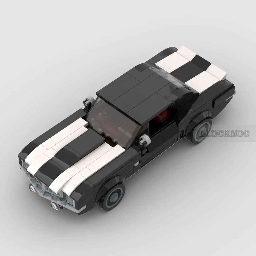 MOC Speed Champions Coupe Sports Car Model Building Blocks Sets Technique Bricks DIY Assembly Kids Toys Gifts