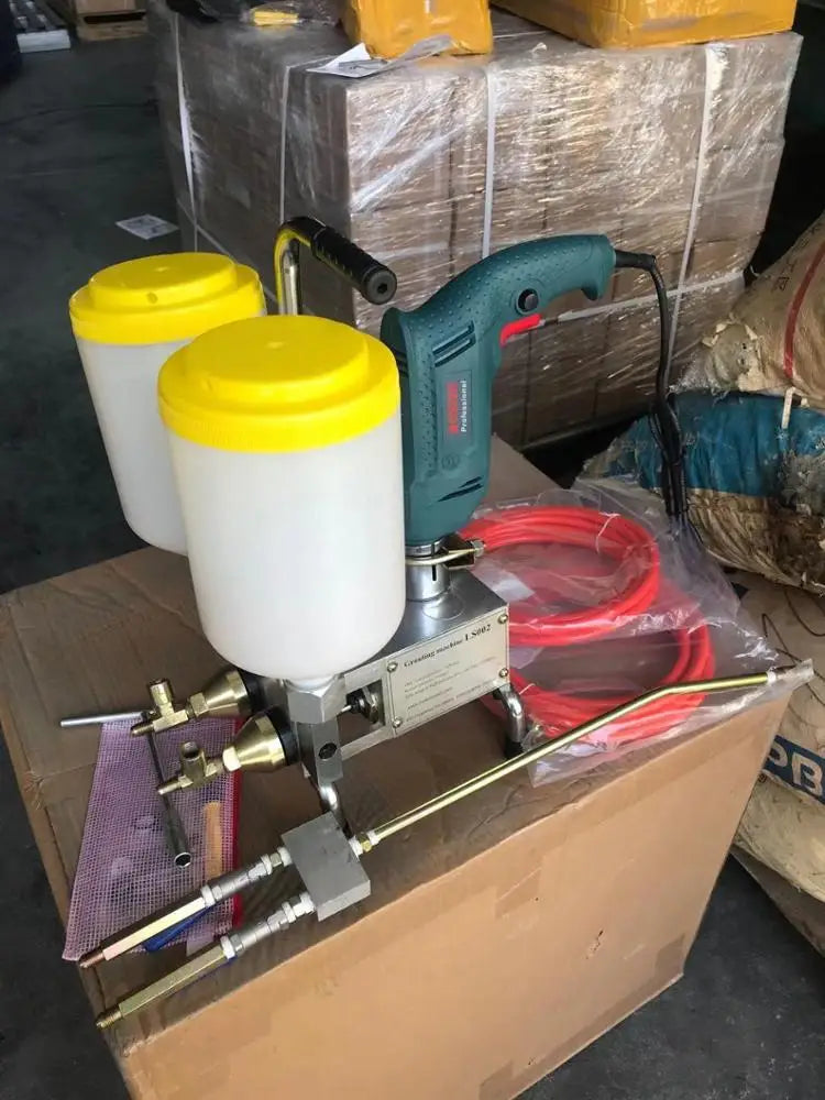 Waterproof 2 Pump Double Injection Pump Boyu 998  Machine High Pressure Grouting Injection Pumping Machine Polyurethane Foam