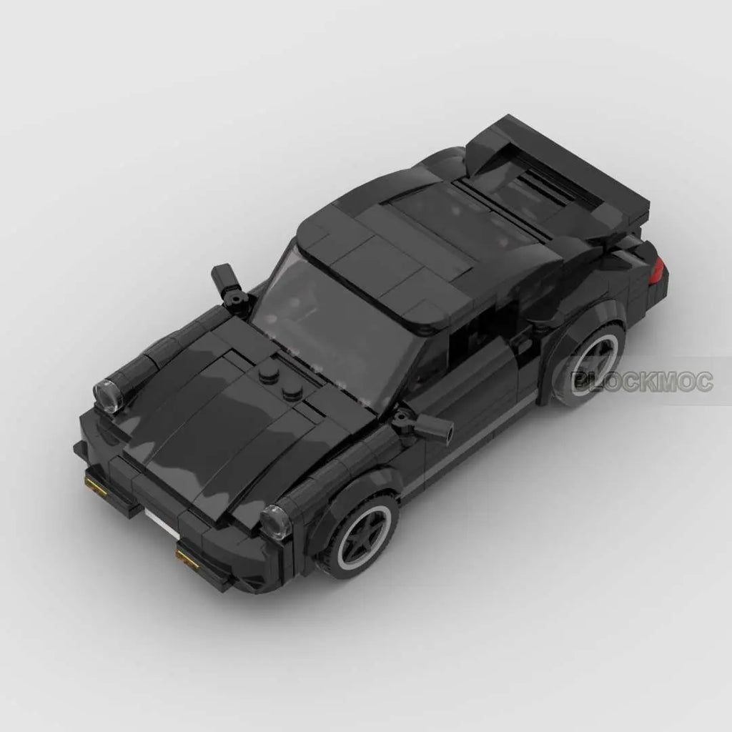 MOC Brick Technical Car Speed Champion Racer Building Block Sports Black Supercar Vehicle Technique Kids Toys Boy Birthday Gift