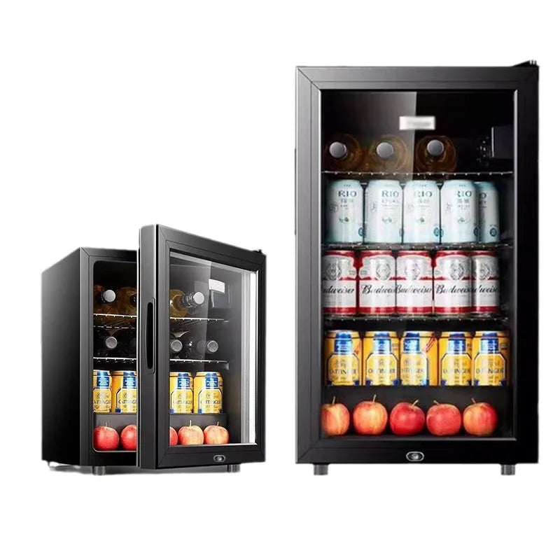 6 Bottles Electronic Small Wine Cooler Single Zone Wine Chiller 13l Hot Sell Red Wine Fridge Refrigerator