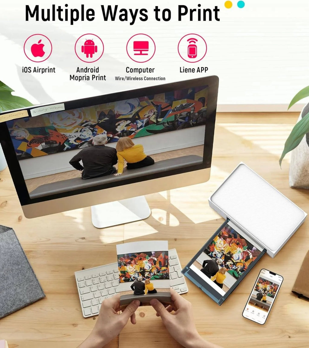 Mini Printer Children Digital Camera Instant Print for Kids Thermal Print Camera Instant Photo Camera Video Kids Toys for Girls