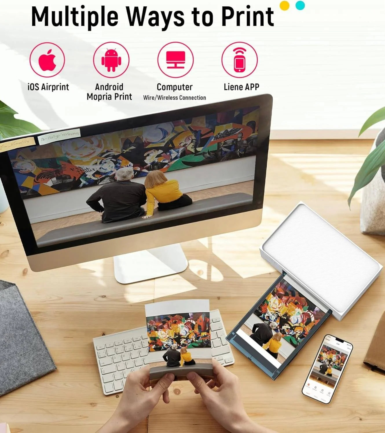 Mini Printer Children Digital Camera Instant Print for Kids Thermal Print Camera Instant Photo Camera Video Kids Toys for Girls