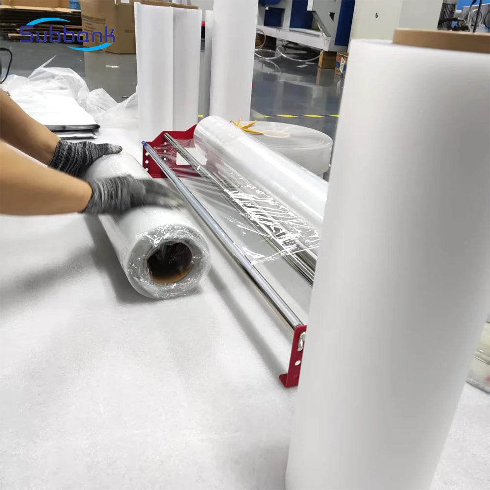 Subbank Sublimation Heat Transfer Coiled Material Film Wholesale DTF Film Roll of 43cm*40m Film Transfer for Printing