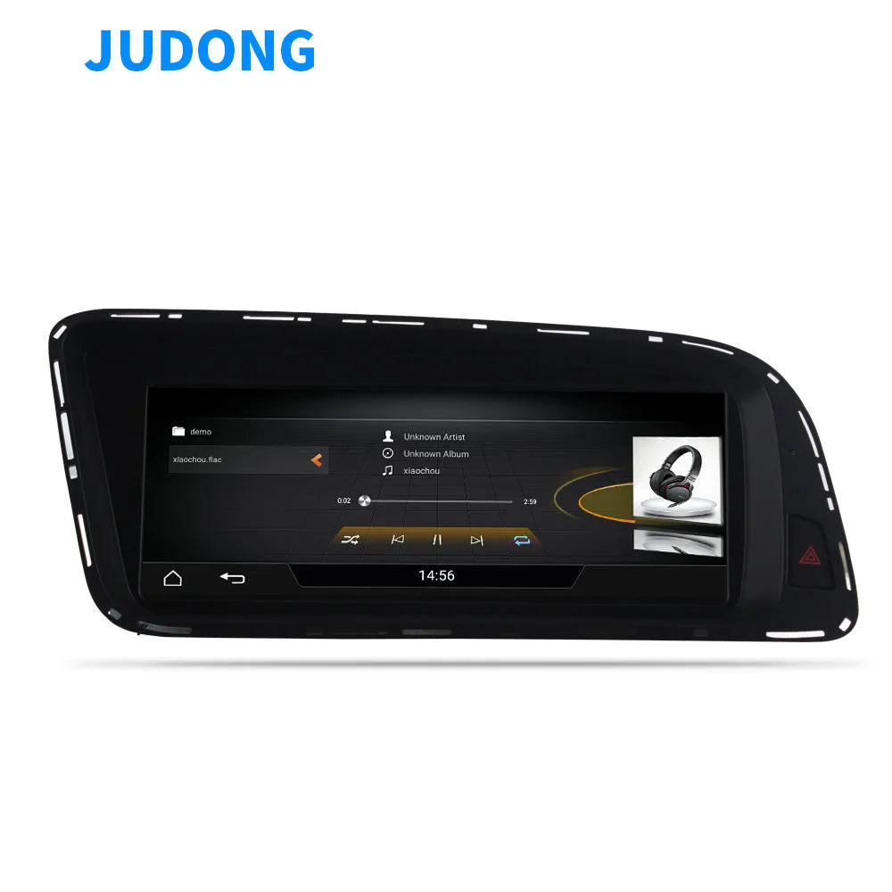 4+64GB Android Touch Screen Car Dvd Stereo Radio Reverse Mirrorring Video Gps Navigation Player Multimedia for Audi Q5 2010 2011