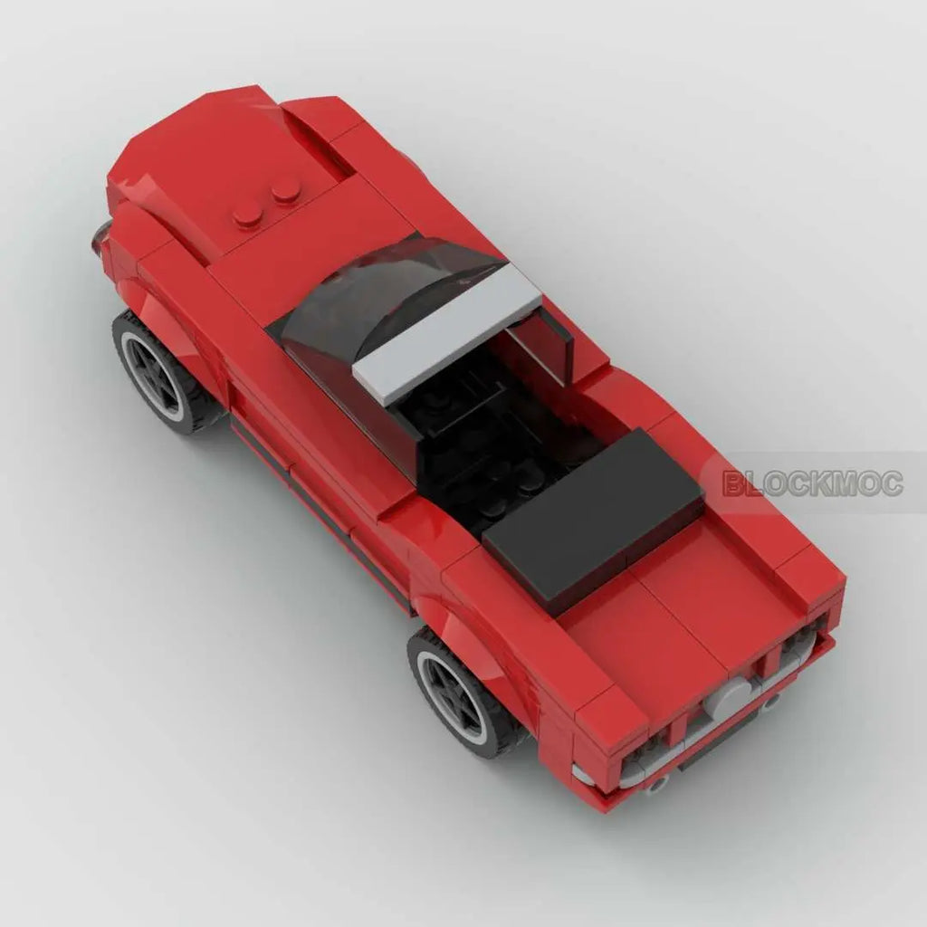 MOC Speed Champions Racing Car Classic City Sports Convertible Sets Building Blocks Vehicle Garage Bricks Kids Toys Super Racers