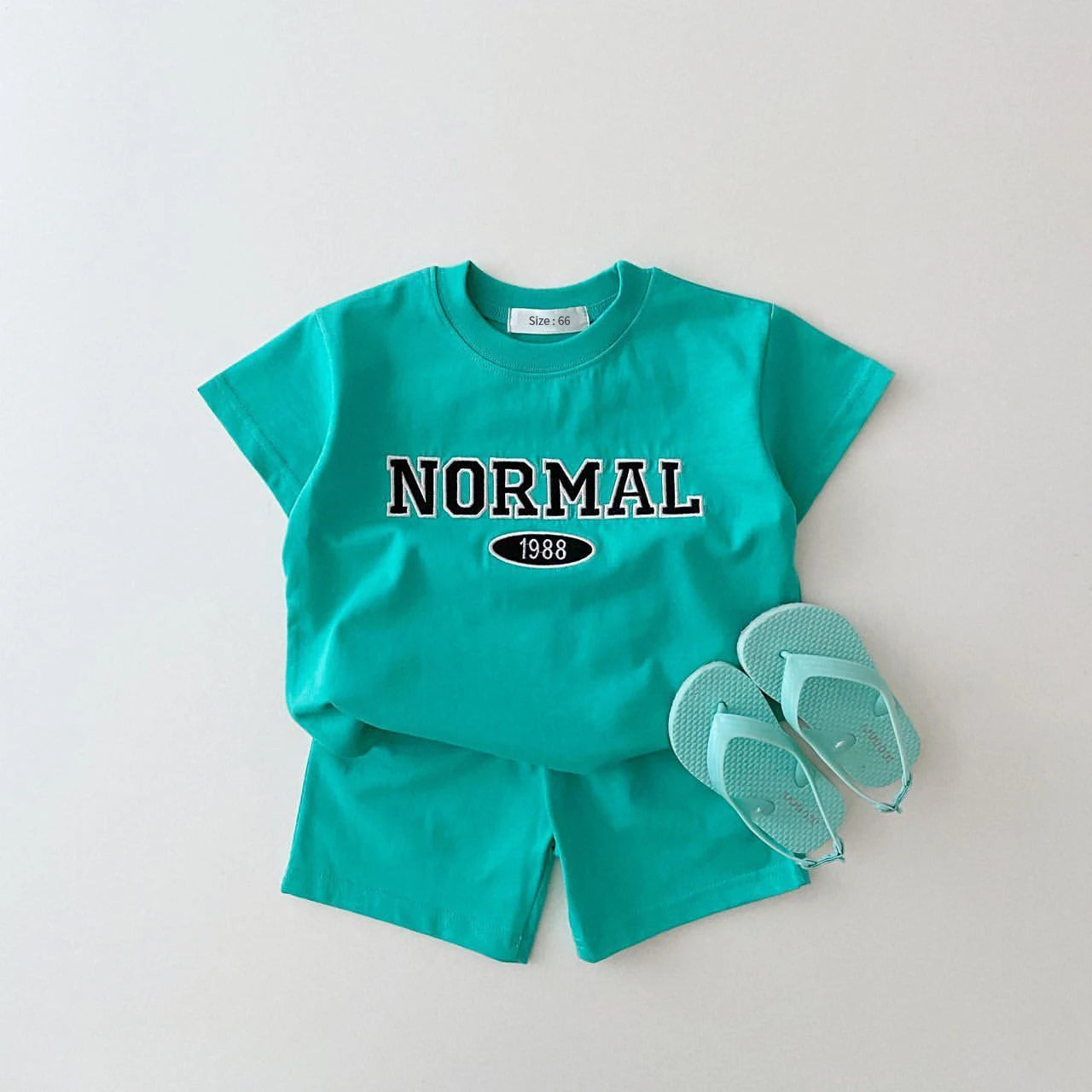 Baby Girls Boys Outfit Suit Cotton Embroidery Children Clothes Set Toddler Sports Tshirt Kids Tops Shorts Pants 2Pcs Set Summer