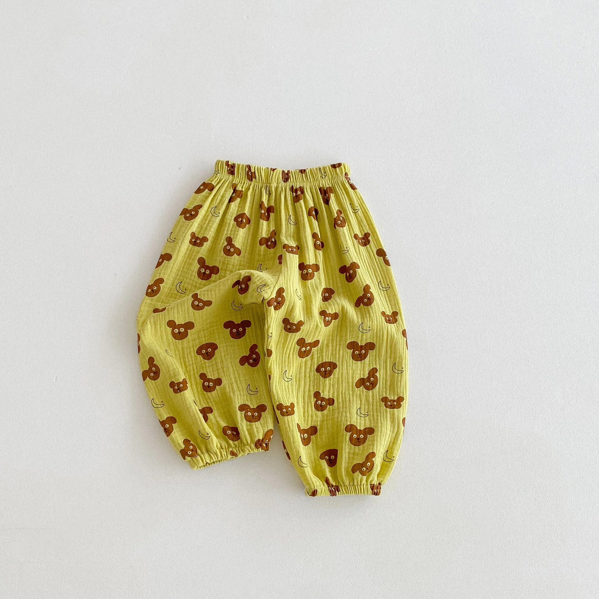 1-6 Age Children's Clothes Summer Thin Casual Trousers Full-printed Cartoon Fashion Kids Anti-mosquito Pants Boys Girls Bloomers