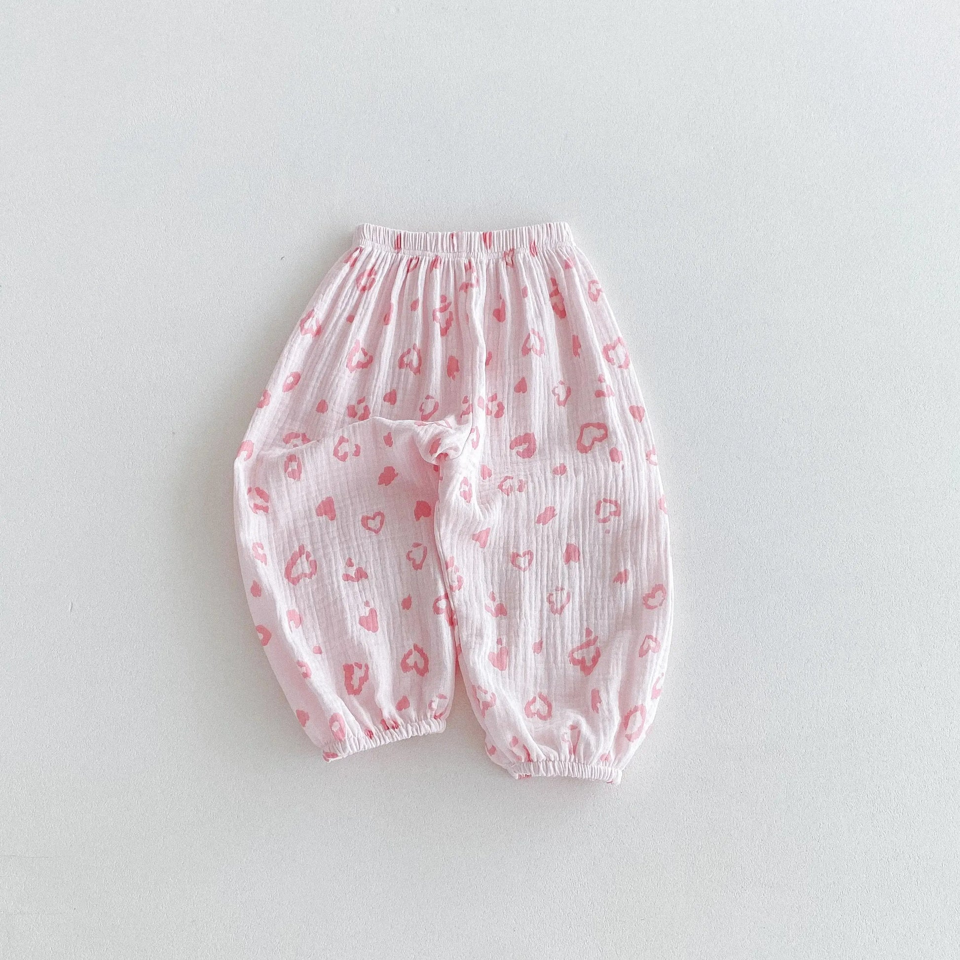 1-6 Age Children's Clothes Summer Thin Casual Trousers Full-printed Cartoon Fashion Kids Anti-mosquito Pants Boys Girls Bloomers