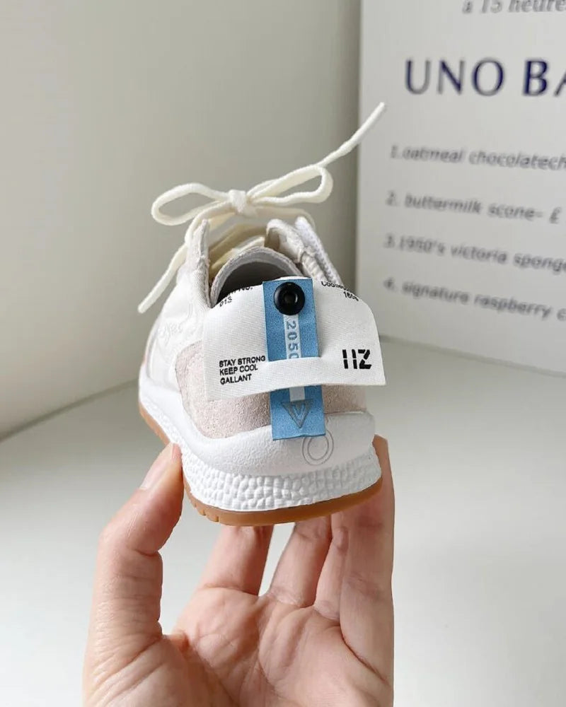Size 15-25 Baby Shoes Autumn Soft Sole Boys' Toddler Shoes 0-1 Year Old Female Infant Casual Board Shoes Beige Yellow Blue