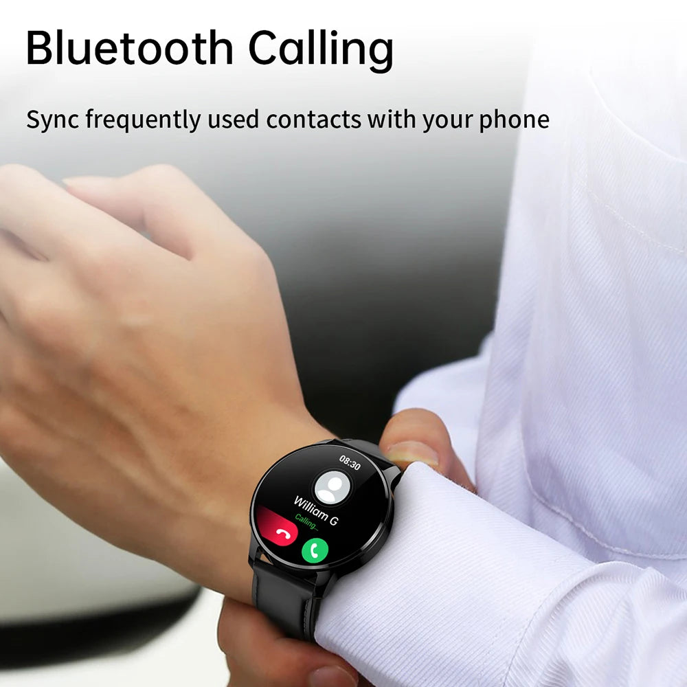Fashion Smart Watch Plus 1.32" Screen For Men's And Women's Bluetooth Call Arterial Pressure Blood Oxygen Business Watches 2025