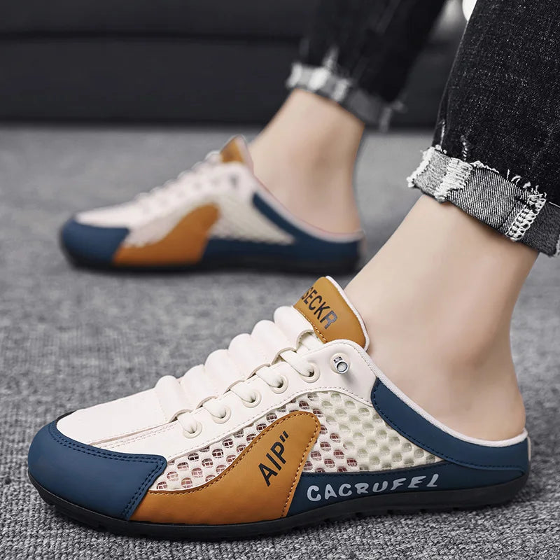 Men's 2025 New Fashionable Casual Shoes Breathable Mesh Classic Design Lightweight Comfortable Trendy and Versatile Casual Shoes