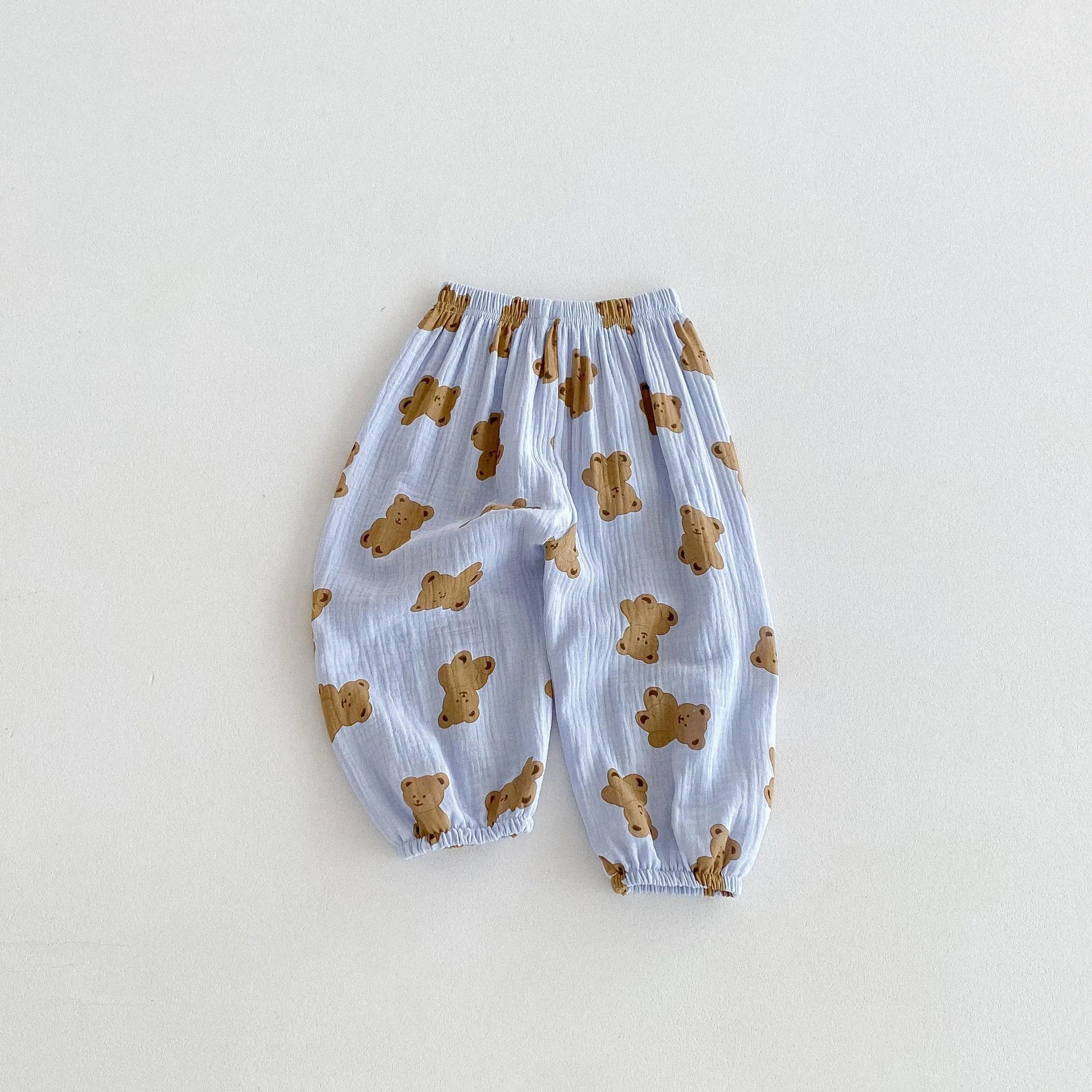 1-6 Age Children's Clothes Summer Thin Casual Trousers Full-printed Cartoon Fashion Kids Anti-mosquito Pants Boys Girls Bloomers