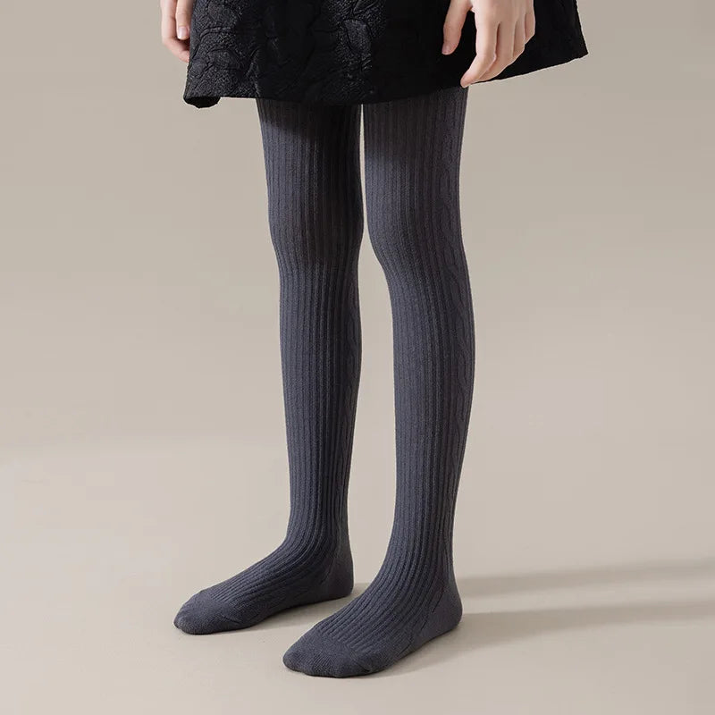 0-12 Years Cute Kids Girls Cotton Tights Spring Autumn Winter Cotton Stocking Breathable Pantyhose For Toddler Girls