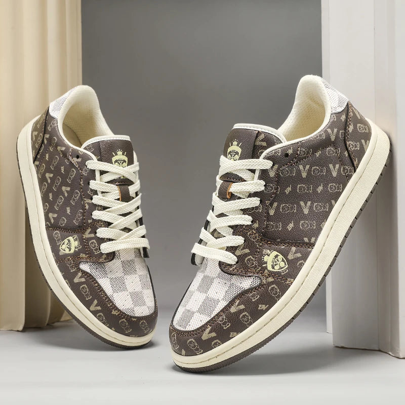 Men's Shoes 2025 British Fashion Trend Shoes Retro Board Shoes Four Seasons New Casual Shoes Every Day Wear Street Casual Shoes