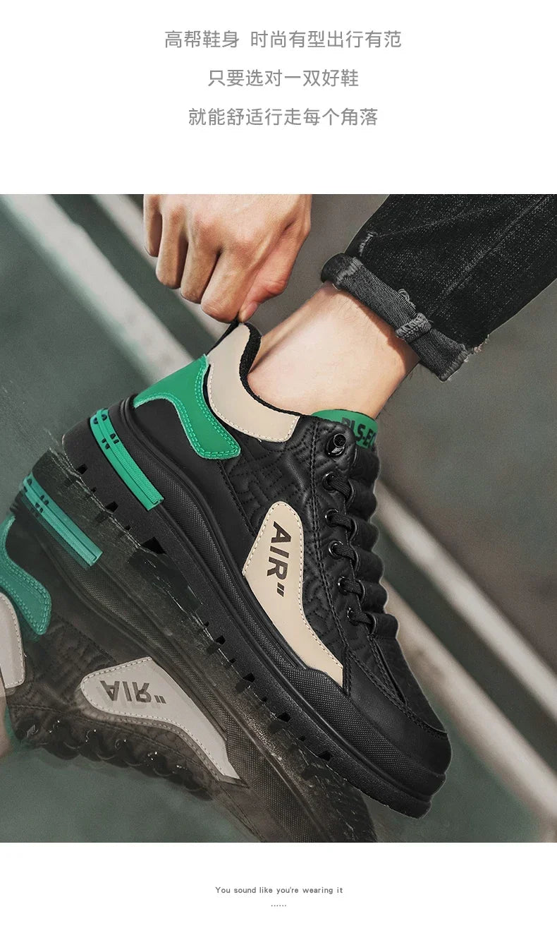 2026High Quality Running Shoes for Men Breathable Athletic Sport Shoes High Top Comfortable Soft Casual Sneakers Tenis Masculino 