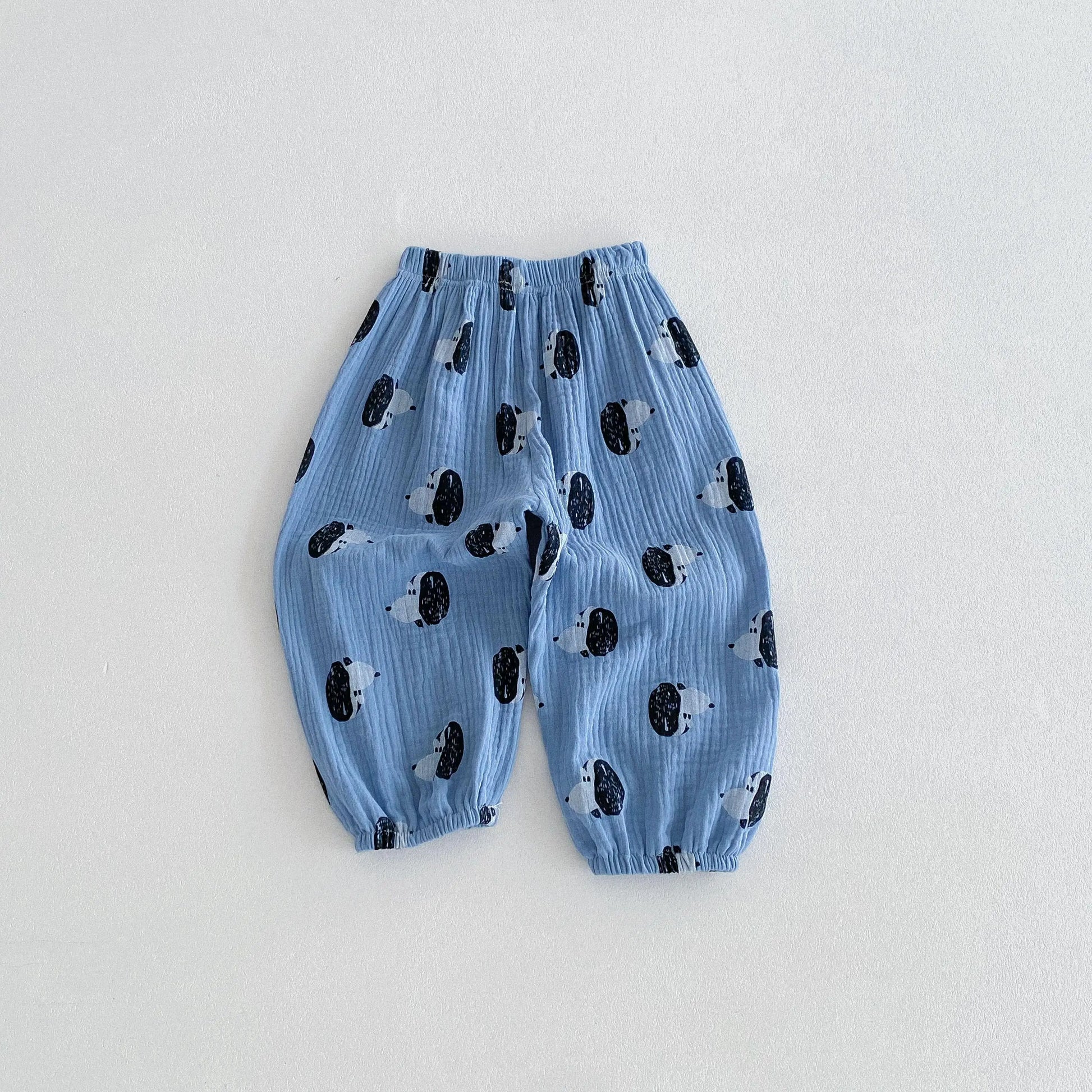 1-6 Age Children's Clothes Summer Thin Casual Trousers Full-printed Cartoon Fashion Kids Anti-mosquito Pants Boys Girls Bloomers