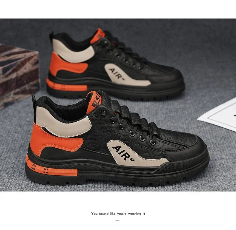 2026High Quality Running Shoes for Men Breathable Athletic Sport Shoes High Top Comfortable Soft Casual Sneakers Tenis Masculino 