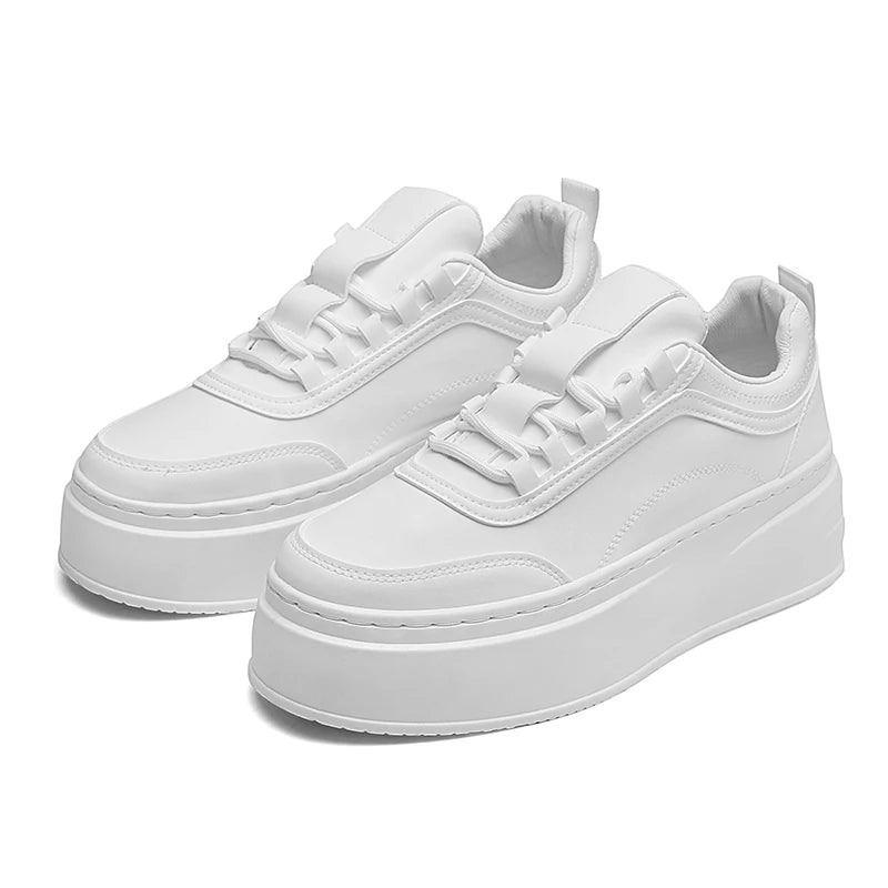 2025 Men Shoes Platform Casual Shoes for Men New Comfortable Sneakers Lightweight Walking White Men Shoes Tenis Masculino 39-44
