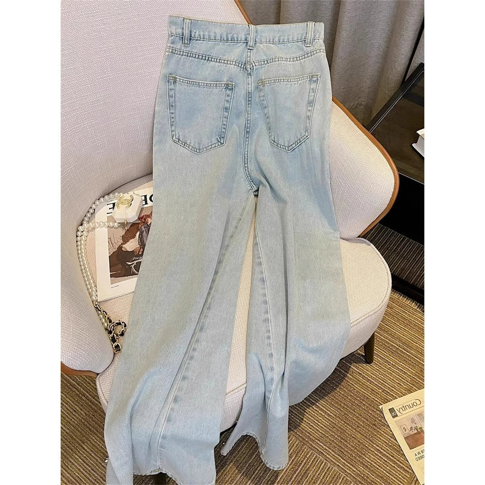 Women Diamonds Denim Pant Fashion