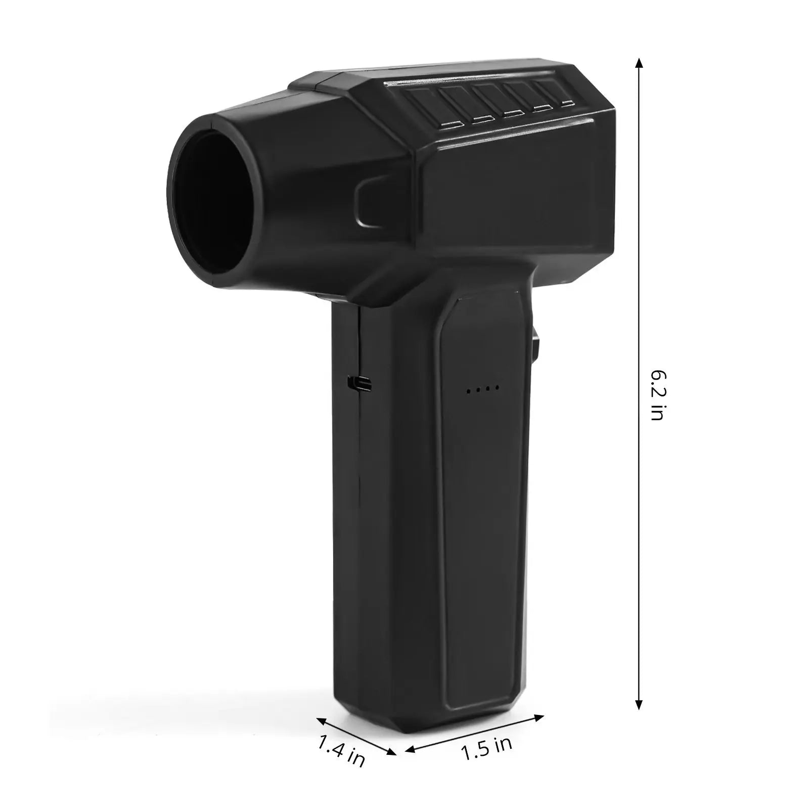130000-120000PM Air Blower Turbo Jet Fan Electric Power Display Handheld Mini Dust Cleaner High Speed Duster Gun Cleaning Tool