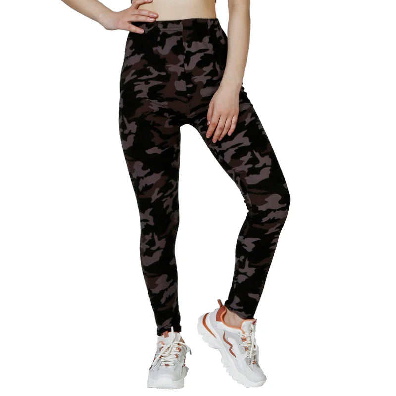Camo Light Coffee WOMEN'S Leggings