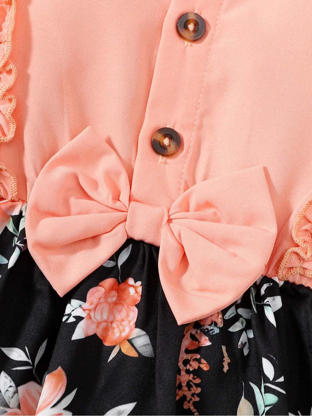 Toddler Girl Summer Casual Dress Sleeveless Floral Printing Dress with Bow Kids Girl Birthday Clothes for Child 1-8 Years