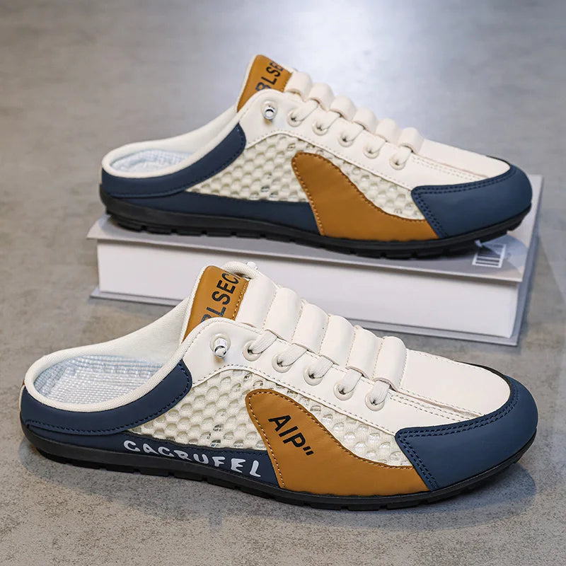 Men's 2025 New Fashionable Casual Shoes Breathable Mesh Classic Design Lightweight Comfortable Trendy and Versatile Casual Shoes