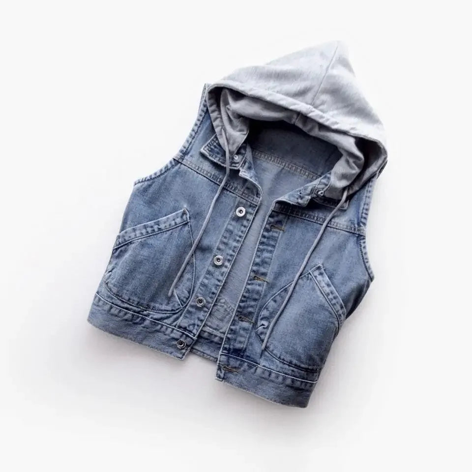 New Denim Vest Women's Spring Autumn Clothes
