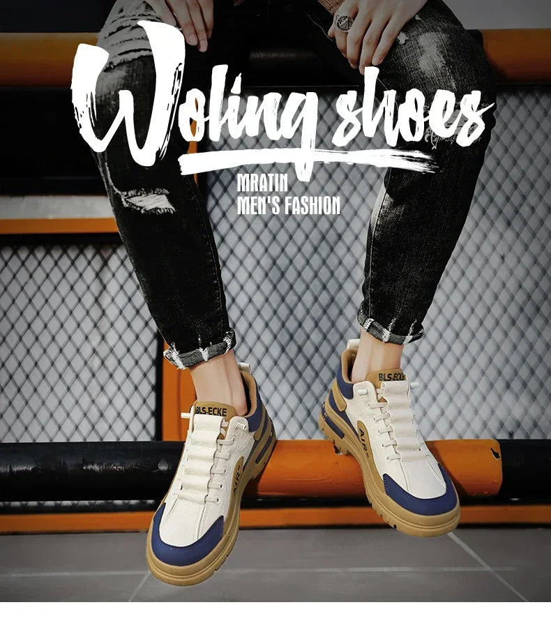 2026High Quality Running Shoes for Men Breathable Athletic Sport Shoes High Top Comfortable Soft Casual Sneakers Tenis Masculino 