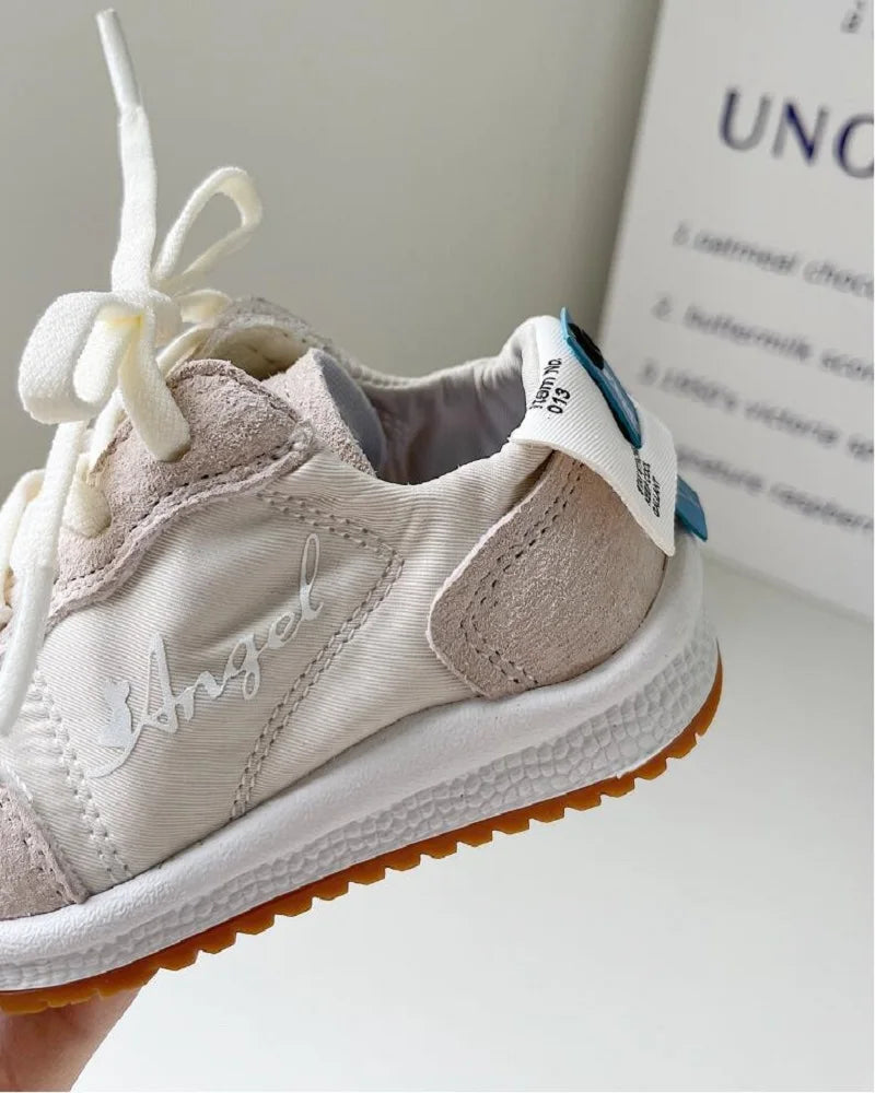 Size 15-25 Baby Shoes Autumn Soft Sole Boys' Toddler Shoes 0-1 Year Old Female Infant Casual Board Shoes Beige Yellow Blue