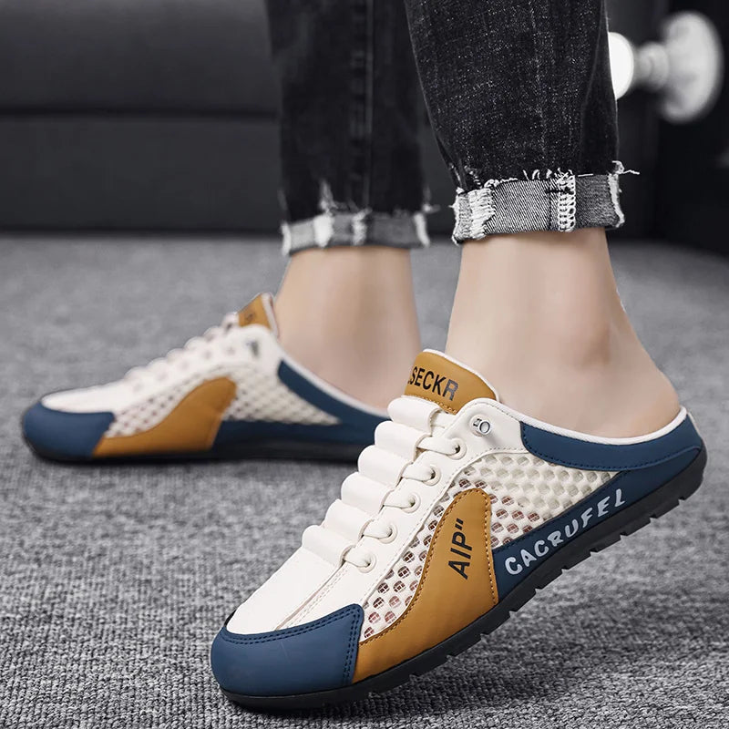 Men's 2025 New Fashionable Casual Shoes Breathable Mesh Classic Design Lightweight Comfortable Trendy and Versatile Casual Shoes