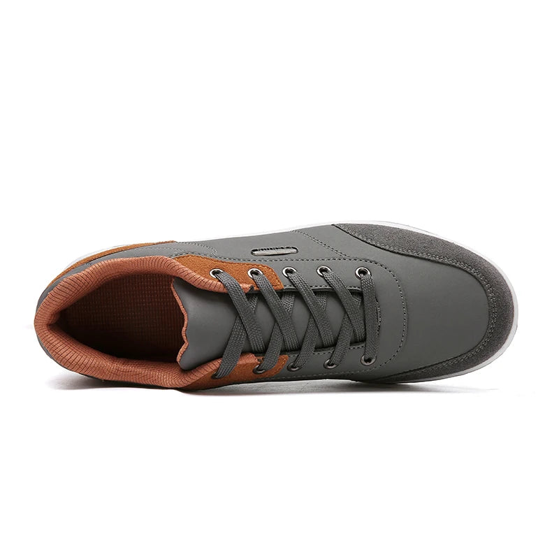 2025 New Men Leather Shoes Sneaker Trend Sport Shoes Breathable Men Sneakers Non-slip Footwear Holiday Shoes for Male ﻿