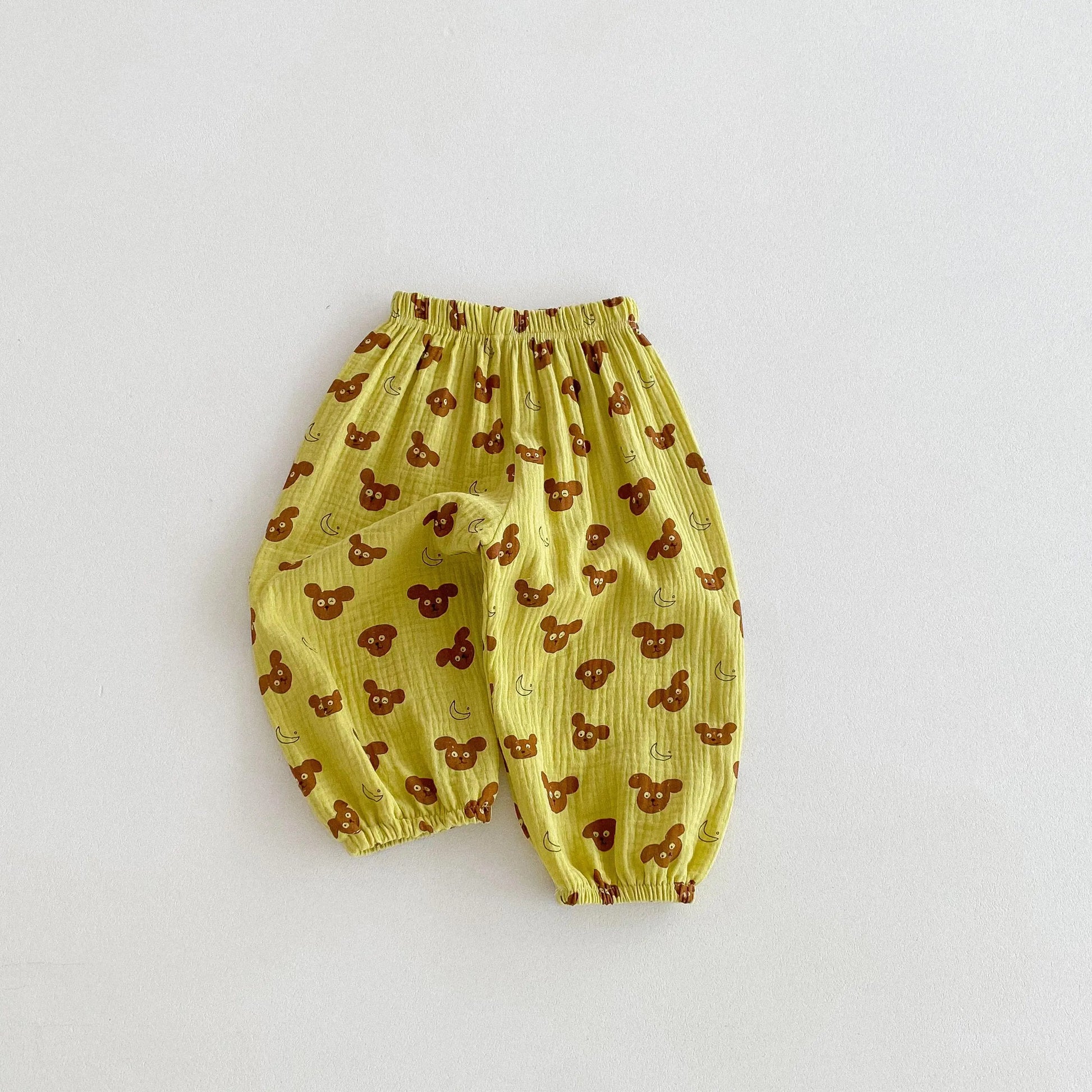 1-6 Age Children's Clothes Summer Thin Casual Trousers Full-printed Cartoon Fashion Kids Anti-mosquito Pants Boys Girls Bloomers