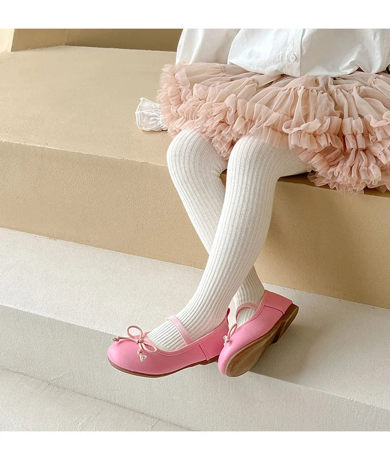 Baby Tights Spring Autumn Solid Color Cotton Girls Pantyhose Baby Leggings Kids Children Tights Stockings 1-9Years Baby Clothes