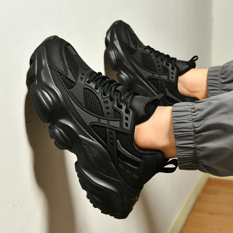 2025 Men's Running Shoes Platform Walking Skateboard Sneakers Men Large Size 48 High Quality Street Athletic Sneakers For Men