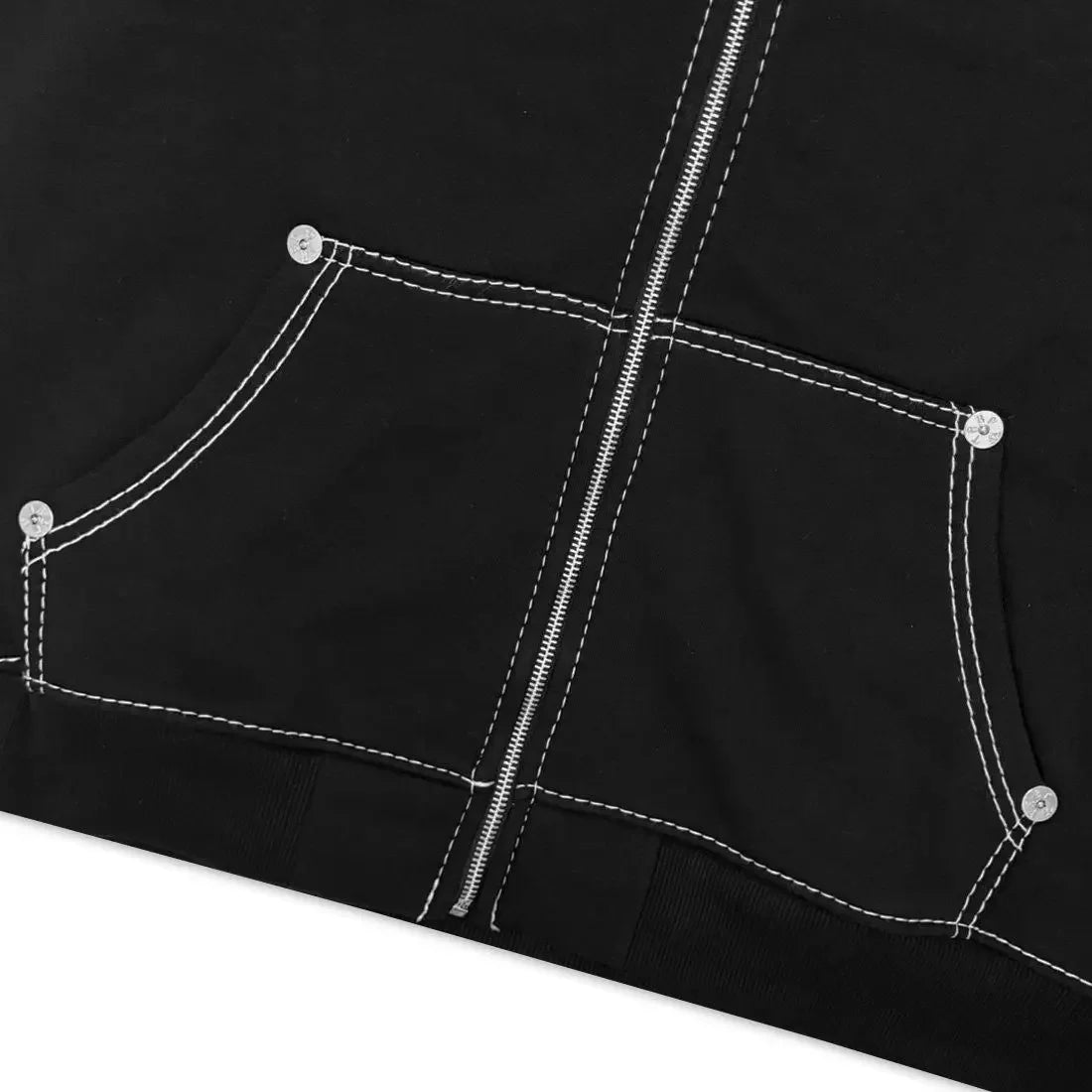 2025 New Zipper Hoodies Y2K Men Harajuku Hip Hop Embroidery Oversized Retro Buddha Sweatshirt Streetwear Hoodies Women Jackets