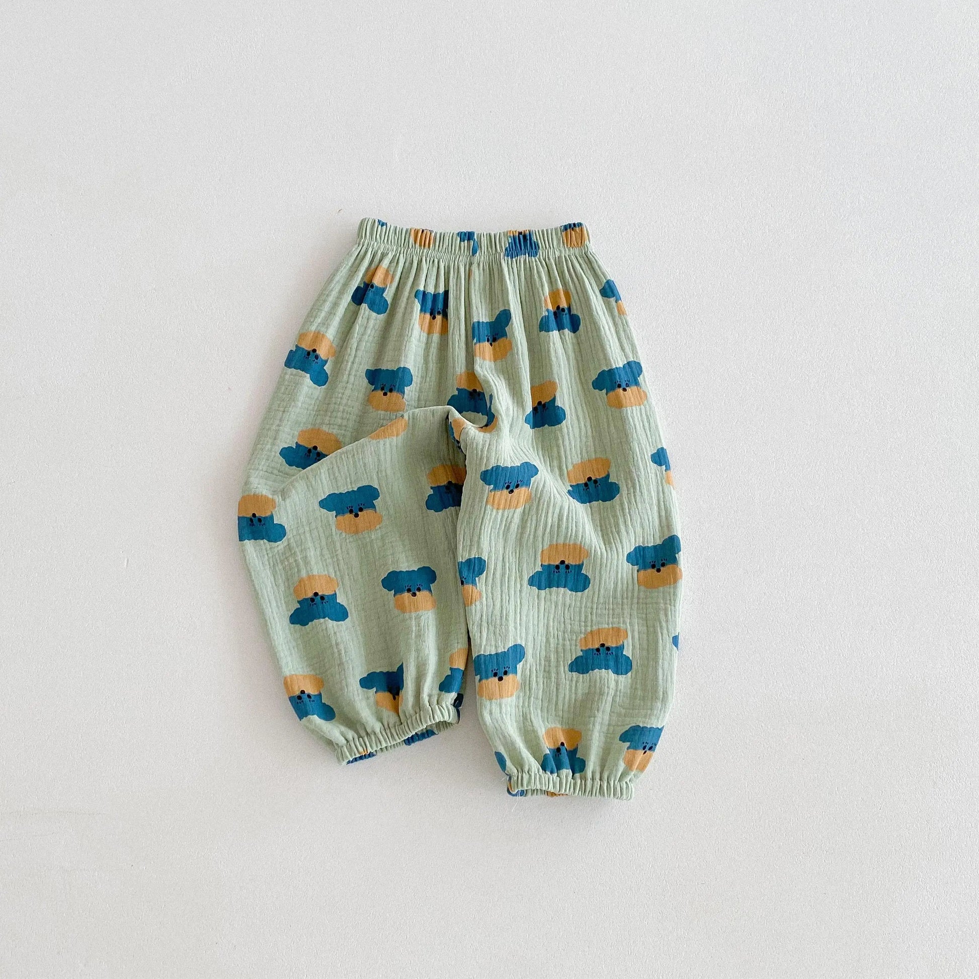 1-6 Age Children's Clothes Summer Thin Casual Trousers Full-printed Cartoon Fashion Kids Anti-mosquito Pants Boys Girls Bloomers