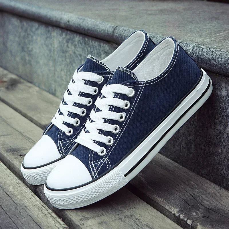 2025 Men Shoes Lace-up Athletic Summer Leisure Sneaker Fashion Breathable High Top Canvas Vulcanized Shoes Zapatos De Hombre