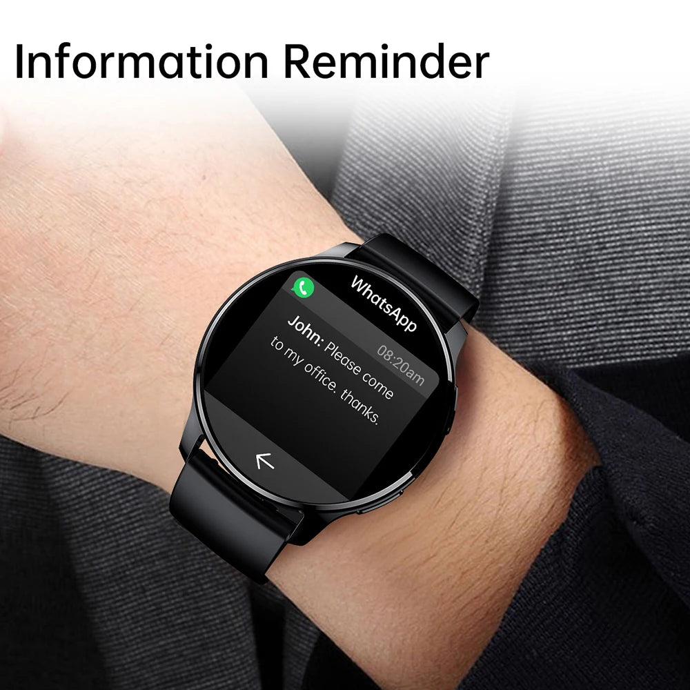 Fashion Smart Watch Plus 1.32" Screen For Men's And Women's Bluetooth Call Arterial Pressure Blood Oxygen Business Watches 2025